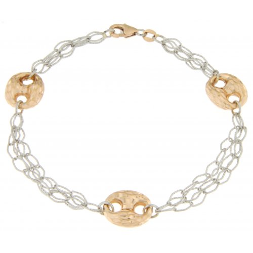 Rose White Gold Woman Bracelet GL100260