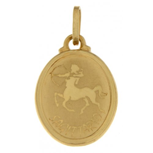 Pendant Zodiac Sign Sagittarius Yellow Gold GL100261