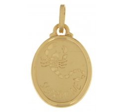 Pendant Zodiac Sign Scorpio Yellow Gold GL100263