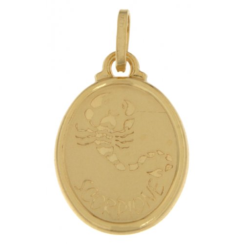 Pendant Zodiac Sign Scorpio Yellow Gold GL100263