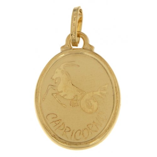 Pendant Zodiac Sign Capricorn Yellow Gold GL100265