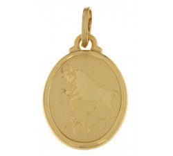 Pendant Zodiac Sign Taurus Yellow Gold GL100266