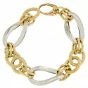 Bracciale Donna Oro Giallo Bianco GL100261