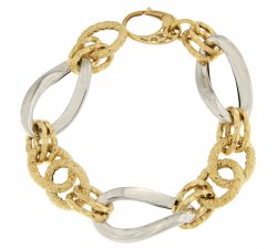 White Yellow Gold Women&#39;s Bracelet GL100261