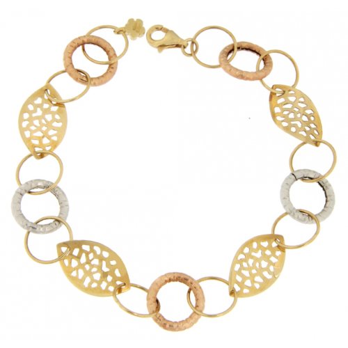 Rose White Gold Woman Bracelet GL100266