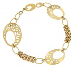 Women&#39;s Yellow Gold Bracelet GL100271