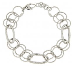 Bracciale Donna Oro Bianco GL100273