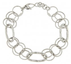 Women&#39;s White Gold Bracelet GL100273