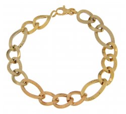 Rose Weiß Gelbgold Damenarmband GL100280