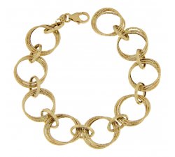 Yellow Gold Woman Bracelet GL100283