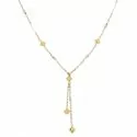 Woman Necklace in White and Yellow Gold 803321711206