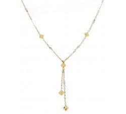 Collana Donna in Oro Bianco e Giallo 803321711206