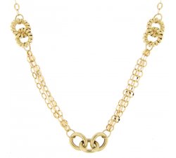 Damen-Halskette aus Gelbgold GL100285