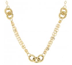 Women&#39;s Yellow Gold Necklace GL100285