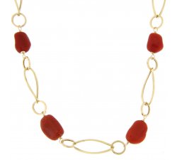 Damen-Halskette aus Gelbgold GL100286