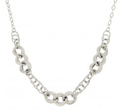Women&#39;s White Gold Necklace GL100288