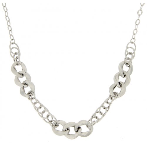 Collana Donna Oro Bianco GL100288