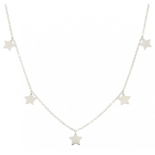 Collana Donna Oro Bianco GL100292