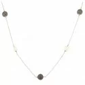 Collana Donna Oro Bianco GL100294