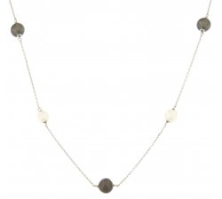 Weißgold-Halskette für Damen GL100294