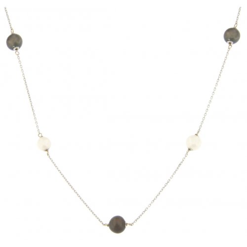 Weißgold-Halskette für Damen GL100294
