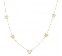 Damen-Halskette aus Gelbgold GL100300