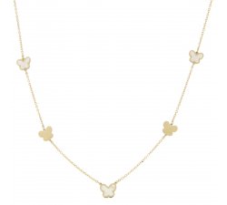 Damen-Halskette aus Gelbgold GL100300