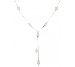 Collana Donna Oro Bianco GL100305