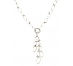 Damen-Halskette aus Weißgold GL100306