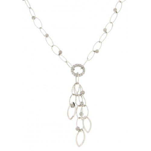 Collana Donna Oro Bianco GL100306