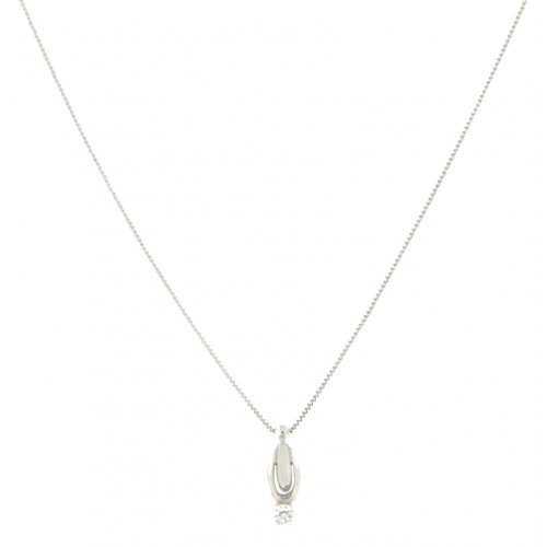 Collana Donna Oro Bianco GL100307