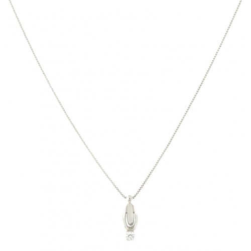 Women&#39;s White Gold Necklace GL100307