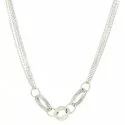 Women&#39;s White Gold Necklace GL100308