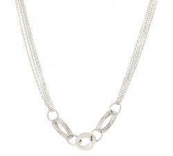 Weißgold-Halskette für Damen GL100308