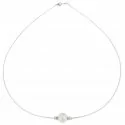 Women&#39;s White Gold Necklace GL100310