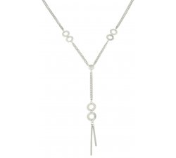 Women&#39;s White Gold Necklace GL100311