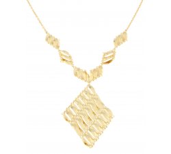 Damen-Halskette aus Gelbgold GL100312