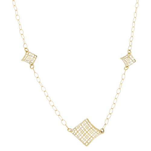 Damen-Halskette aus Gelbgold GL100314