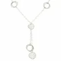 Collana Donna Oro Bianco GL100317