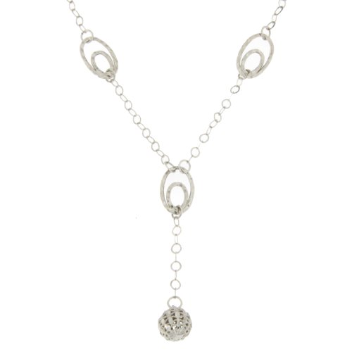 Collana Donna Oro Bianco GL100318