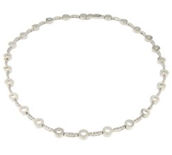 Women&#39;s White Gold Necklace GL100321