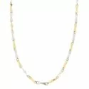 White Yellow Gold Men&#39;s Necklace GL100323