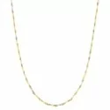 Collana Uomo Oro Giallo Bianco GL100325