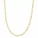 Collana Uomo Oro Giallo Bianco GL100338