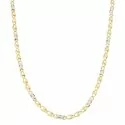 Collana Uomo Oro Giallo Bianco GL100344