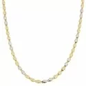 White Yellow Gold Men&#39;s Necklace GL100362