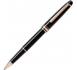 Montblanc Meisterstück Rose Gold-coated Roller Pen 112678