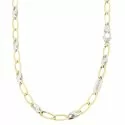 White Yellow Gold Men&#39;s Necklace GL100364