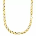 Collana Uomo in Oro Giallo e Bianco 803321712128