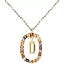 PDPaola Letter D Ladies Necklace New Letters CO01-263-U